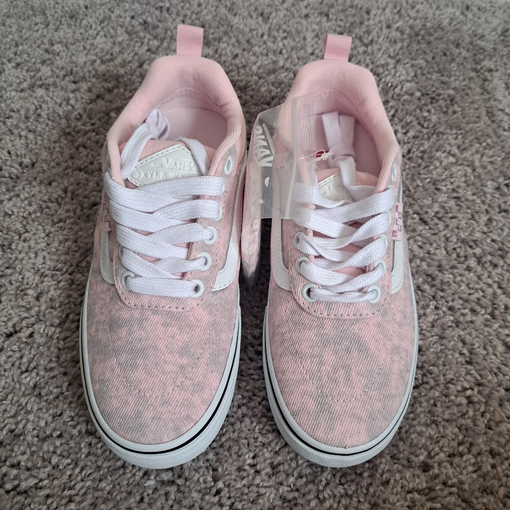 Skate pro shoes acid denim wash vans nwt